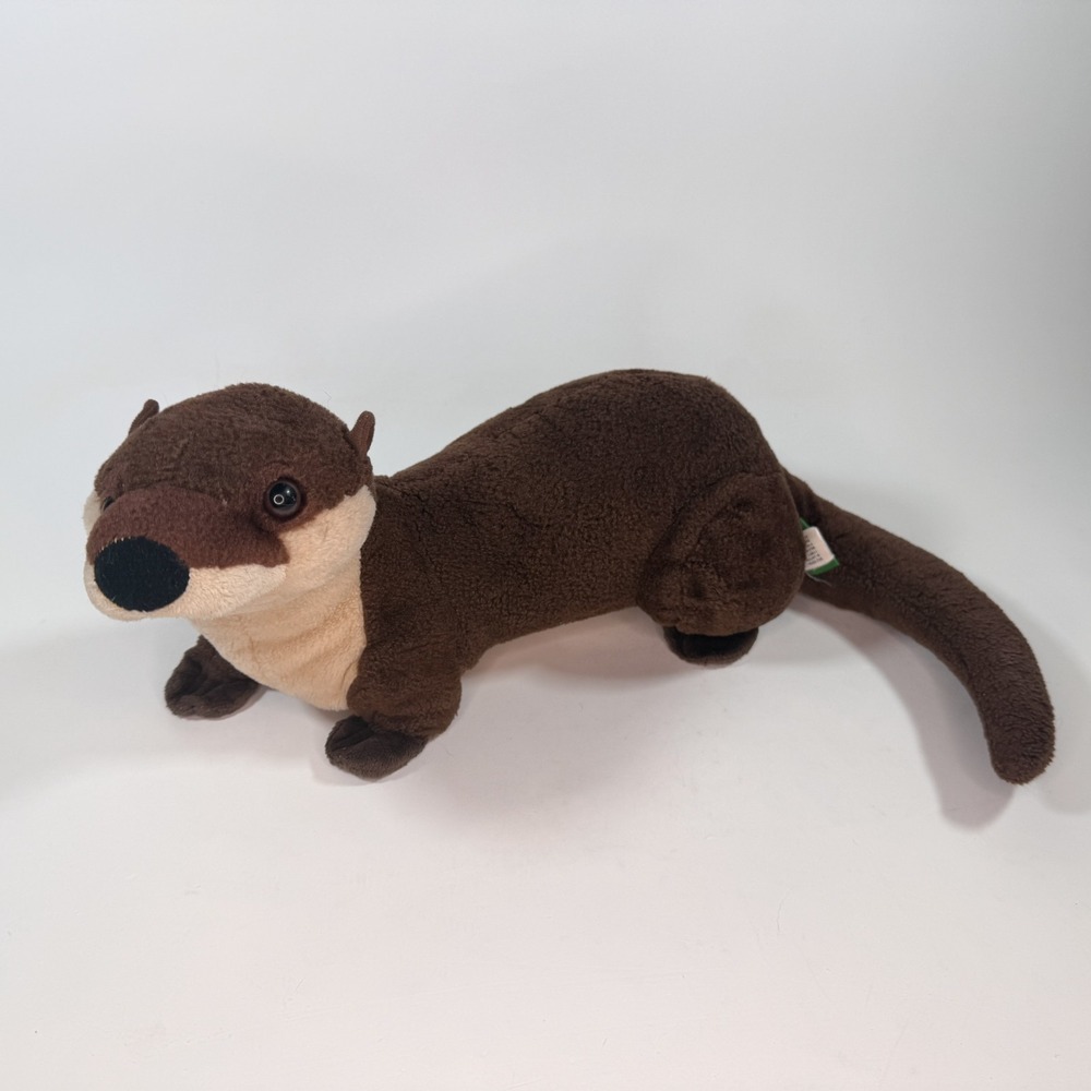 Wild Republic River Otter Plush 15 Inch Cuddlekins Stuffed Animal Soft Realistic